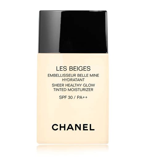 chanel tinted moisturiser les beiges|Chanel Les Beiges colour chart.